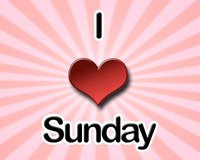 I love Sunday