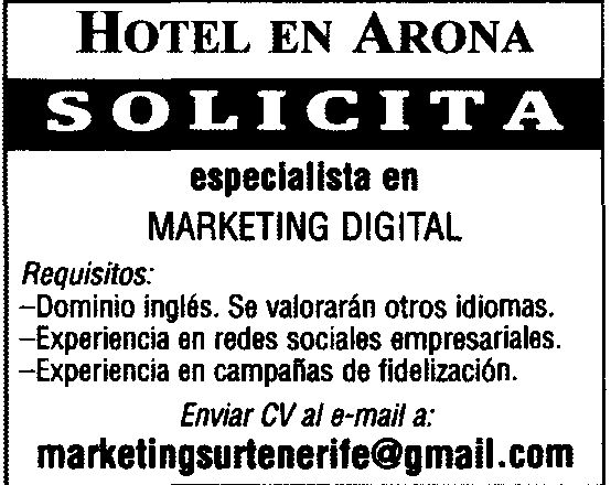 Oferta: Marketing Digital