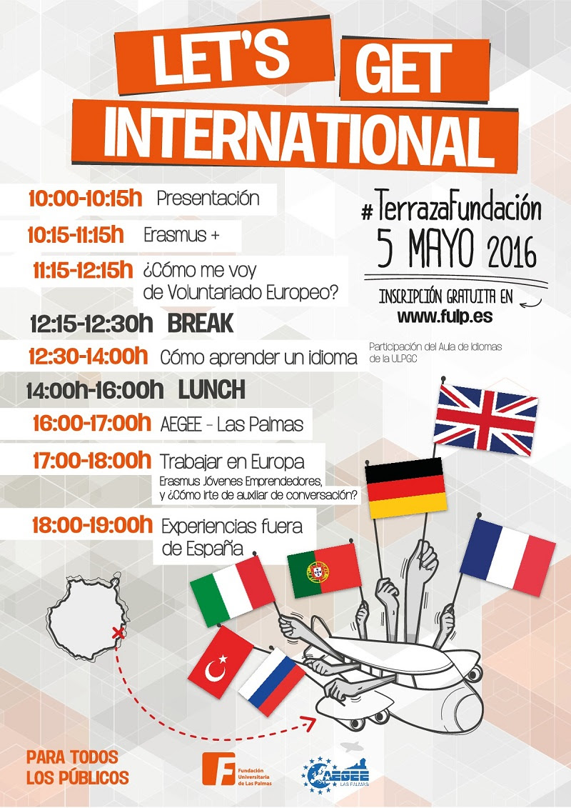 Te invitamos el 5 de mayo. ¿Quieres vivir experiencias fuera de España?