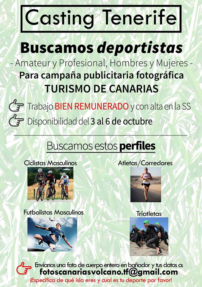 casting deportista