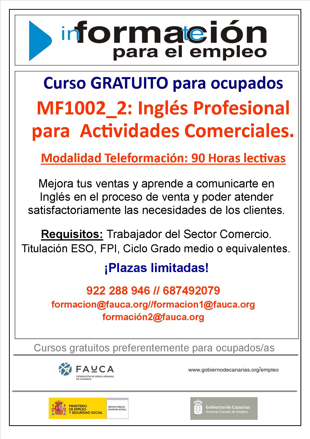 FAUCA: Inglés Profesional Para Actividades Comerciales