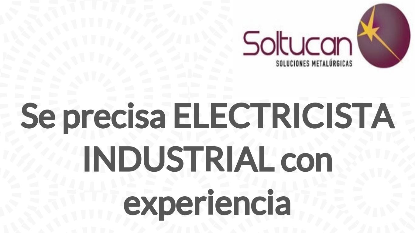Electricista Industrial con experiencia para Tenerife